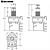 Chave Split Potenciômetro Push Push Latonado Linear B500K - Imagem 3