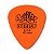 Kit Com 12 Palhetas Dunlop Tortex Laranja .60mm - Imagem 2