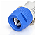 Conector Plug Speakon Macho Powercon 3 Polos Cinza Com Trava - Imagem 3