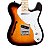 Guitarra Elétrica Telecaster Sx STLH-3TS Sunburst Ash Hollow Body - Imagem 3