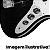 Knobs Para Contra Baixo Jazz Bass Preto Botões Tone Volume - Imagem 5