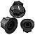 Knobs Para Contra Baixo Jazz Bass Preto Botões Tone Volume - Imagem 2