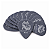 Kit Com 12 Palhetas Dunlop Gator Grip Azul 0.96mm - Imagem 1