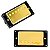 Set Captadores Humbucker Alnico V Powered By Lace Sensor Dourado Com Cover e Moldura - Imagem 1
