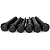 Kit 06 Pinos Madeira Nobre Ébano Para Cavalete Violão Aço Folk - Imagem 1