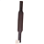 Correia Para Baixo De Acordeon Vaqueta Marrom Basso Straps - Imagem 1