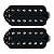 Set Captadores Fleor Humbucker PAF Vintage Alnico 5 Preto Pos. Braço e Ponte - Imagem 1