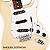 Escudo Branco Guitarra Strato 11 Furos 3 Camadas (Sanduiche) - Imagem 5