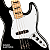 Escudo Para Contrabaixo Jazz Bass Branco 10 Furos - 3 Camadas (Sanduiche) - Imagem 5