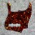 Escudo Para ContraBaixo Jazz Bass Tortoise 10 Furos - 4 Camadas (Celuloide) - Imagem 4