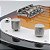 Knob Flat Top Cromado para Potenciômetros CTS 6,4mm Guitarra Baixo - Imagem 2