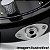 Jack Plate Oval Curvo Vintage Cromado Para Guitarra Baixo - Imagem 4