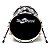 Bumbo 18" Polegadas Spanking Black Sparkle Profissional - Imagem 1