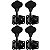 Tarraxas Pretas Thida Para Contra Baixo Jazz Bass 4 Cordas Em Linha - Imagem 1