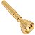 Bocal Boquilha Em Metal Para Trompete 3c Standard Dourado - Imagem 2