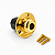 Jack Roldana Conector Blindado P10 Dourado Para Violão Guitarra - Imagem 1
