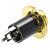 Jack Roldana Conector Blindado P10 Dourado Para Violão Guitarra - Imagem 2
