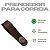 Prendedor de Correias Ibox Quick Release Marrom Para Violão Guitarra - Imagem 3
