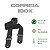 Correia Ibox Colors Para Violão Guitarra Baixo Viola Preta CNP - Imagem 2