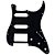 Escudo Preto Para Guitarra Strato SSH 11 Furos 3 Camadas (Sanduíche) - Imagem 1