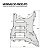 Escudo Preto Para Guitarra Strato HSS 11 Furos 3 Camadas (Sanduíche) - Imagem 2