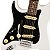 Escudo Preto Guitarra Strato Canhota 11 Furos 3 Camadas (Sanduíche) - Imagem 4