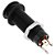 Jack Conector P10 Mono Para Guitarra Preto Cilíndrico - Imagem 1