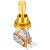 Chave Seletora 3 Posições Para Guitarra Les Paul Knob Dourado - Imagem 3