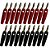 Kit 20 Plug Conector Banana Macho Preto Vermelho Mono Profissional - Imagem 1