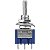 Mini Chave Toggle Switch SPDT ON-ON 3 Terminais Azul 2 Vias - Imagem 1