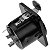 Conector XLR Fêmea Painel Canon Preto Com Trava Para Painéis - Imagem 3