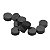 Jogo De Marcadores Redondo Preto Para Escala 4x1.9mm - Imagem 2