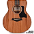 Cavalete em Madeira Rosewood Para Violão Aço Folk - Imagem 5
