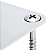 Neck Plate Curvo Cromado Para Guitarra E Baixo - Imagem 5