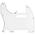 Escudo De Guitarra Telecaster Canhota Branco 08 Furos - 3 Camadas (Sanduíche) - Imagem 1