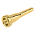 Bocal De Metal Dourado Profissional Para Trompete 3c - Imagem 1