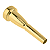 Bocal De Metal Dourado Profissional Para Trompete 3c - Imagem 3