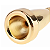 Bocal De Metal Dourado Profissional Para Trompete 3c - Imagem 5