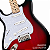 Escudo Branco Perolado Guitarra Strato Canhota 11 Furos 4 Camadas - Imagem 5