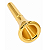 Bocal De Metal Dourado Profissional Para Trompa Francesa - Imagem 3