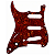 Escudo Brown Tortoise Guitarra Strato 11 Furos 3 Camadas (Celulóide) Canhota - Imagem 1