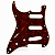 Escudo Brown Tortoise Guitarra Strato 11 Furos 3 Camadas (Celulóide) Canhota - Imagem 1