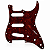 Escudo Red Tortoise Guitarra Strato 11 Furos 4 Camadas - Imagem 1