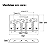 Ponte Vintage Wilkinson Jazz Bass 4 Cordas Saddle Latão - Imagem 7