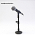 Suporte Pedestal Ajustável Para Microfones Amplificadores Áudio E Instrumentos - Imagem 3