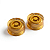 Kit Com 02 Knob Speed Control Para Guitarra Les Paul Dourado - Imagem 1