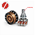 Knob Botão Para Guitarra Les Paul Speed Control Preto Com Miolo Dourado - Imagem 4