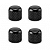Kit Com 04 Knob De Pressão Thida Para Guitarra e Contra Baixo Preto - Imagem 1