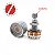 Knob Botão Cromado De Pressão Thida Para Guitarra e Contra Baixo - Imagem 3