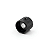 Knob Preto De Alumínio P/ Guitarra E Baixo Com Parafuso Padrão Imperial CTS 6,35mm - Imagem 4